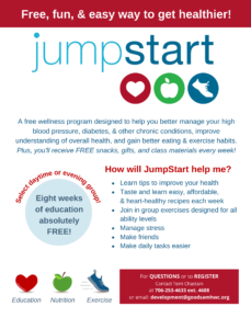 Flyer for the Jump Start program