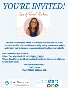 Flyer for Bread Beckers event